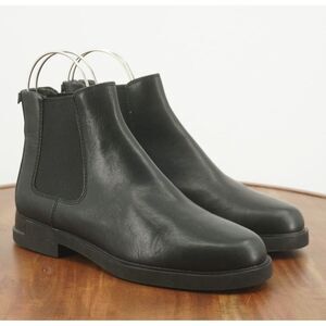 Camper Womens Iman Ankle Chelsea Boots Black Leather Block Heel 37 EU - 7 US